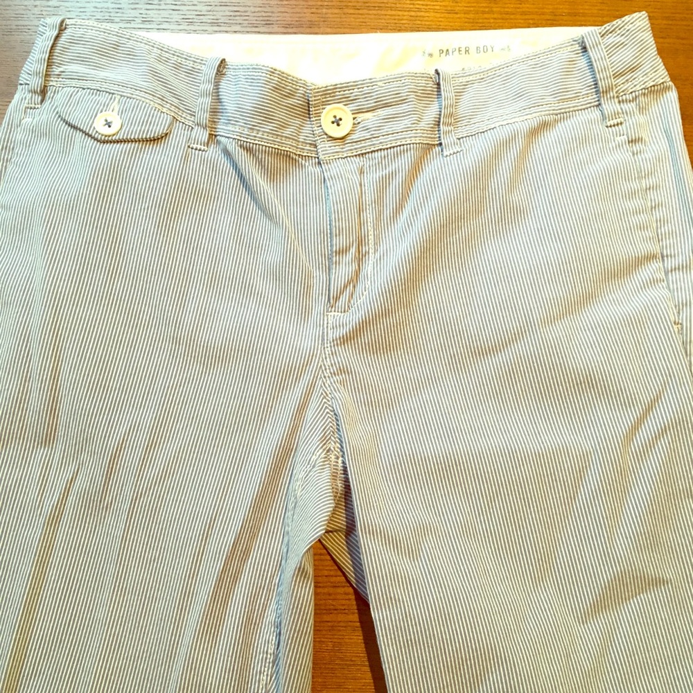 Women’s “Paper Boy” Seersucker Pants
